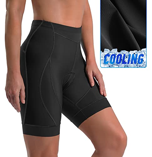 Women's 4D Padded Cycling Shorts - Black