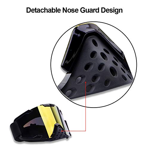 Windproof Motorcycle Goggles for Dirt Bike Riding