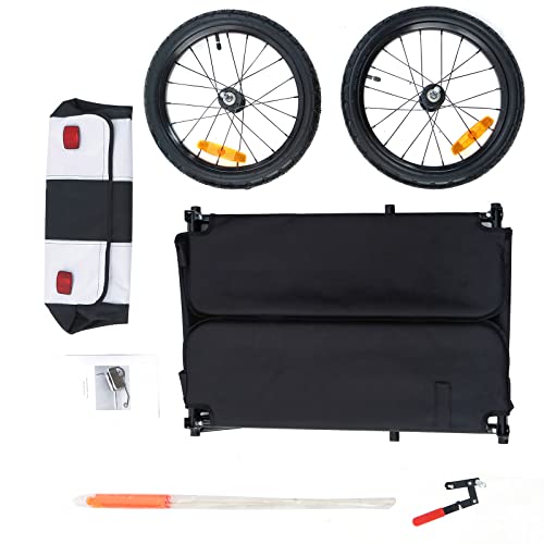 Cargo Bike Trailer with Water Resistant Cover
