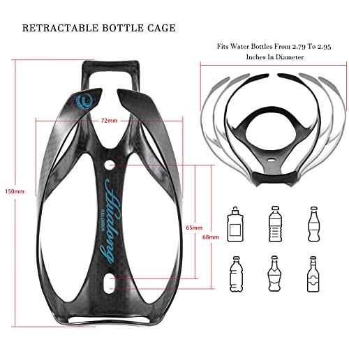 Carbon Water Bottle Holder for Road/Mountain Bikes