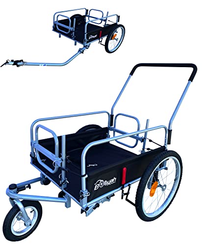 Cargo Bike Trailer with Suspension for Beach Sport