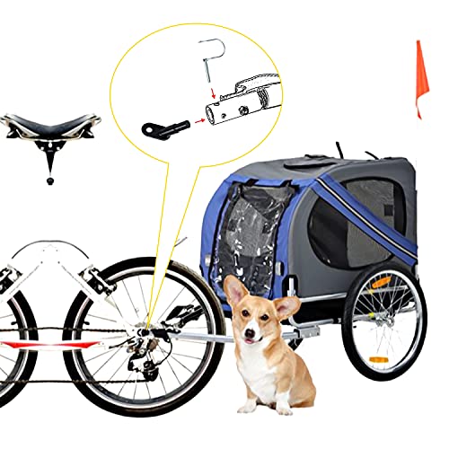Cenipar Bike Trailer Hitch Connector Adapter