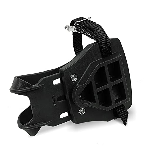 BV Bike Pedals with Toe Clips & Cleats