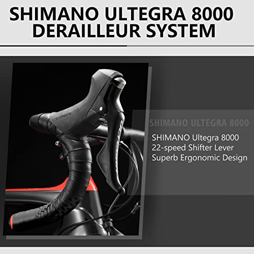 SAVA Carbon Fiber Road Bike with Ultegra Groupset