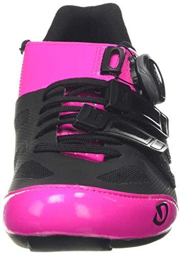 Women's Giro Raes Techlace Cycling Shoe - Pink/Black