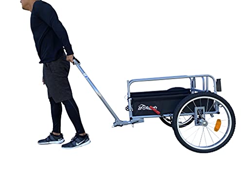 Cargo Bike Trailer with Suspension for Beach Sport