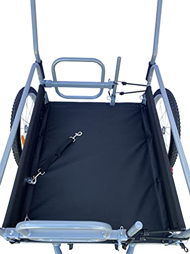 Cargo Bike Trailer with Suspension for Beach Sport