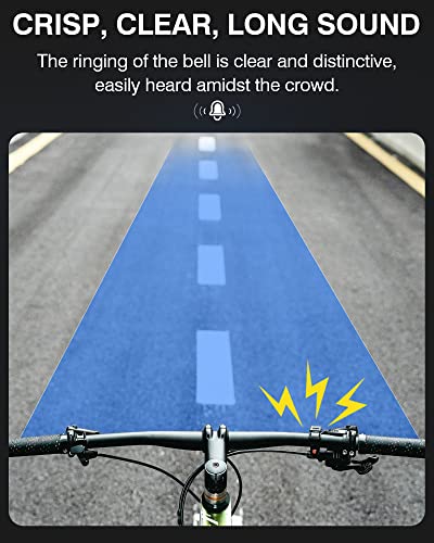 ROCKBROS Hidden Bicycle Bell for MTB Handlebars