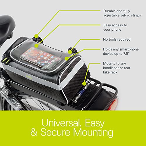 Waterproof Bike Handlebar Trunk Bag - Reflective Accessories