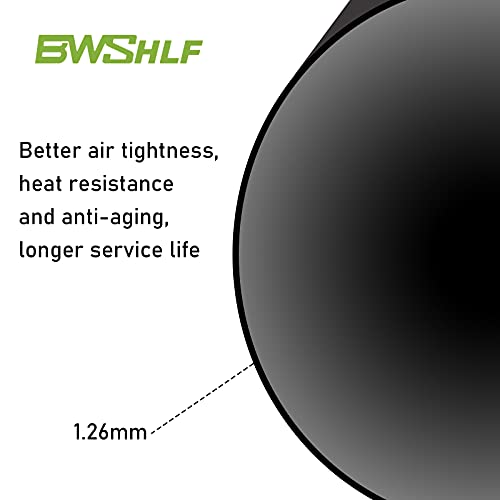 BWSHLF Bike Inner Tube 700x18/25C Bicycle Replacement Butyl Inner Tube with 48mm Presta Valve for Road Bikes (2 Pack)