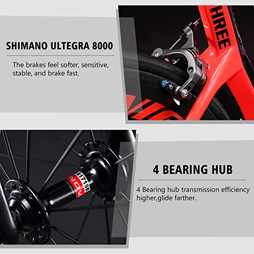 SAVA Carbon Fiber Road Bike with Ultegra Groupset