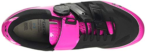 Women's Giro Raes Techlace Cycling Shoe - Pink/Black