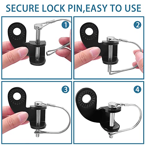 Bike Trailer Coupler for Kids - Black