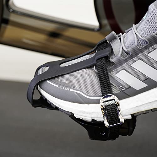 BV Bike Pedals with Toe Clips & Cleats