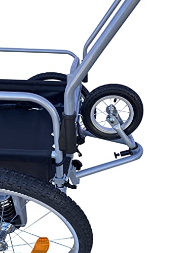Cargo Bike Trailer with Suspension for Beach Sport