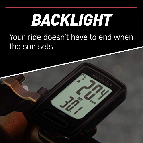 Black CAT EYE Wireless Bike Computer