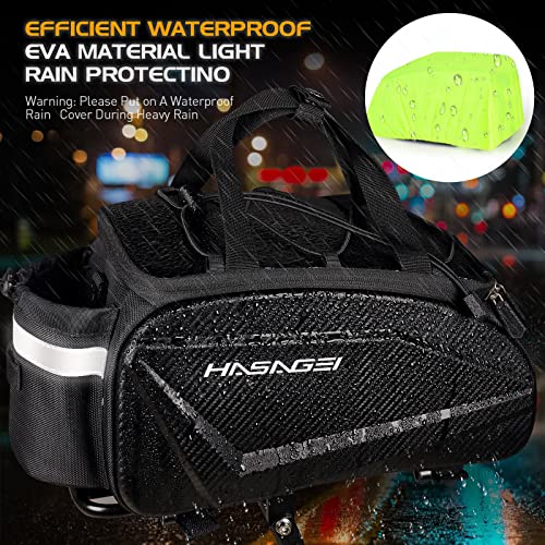 Waterproof Bike Trunk Storage Bag - 9L Capacity