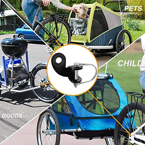 Bike Trailer Coupler for Kids - Black