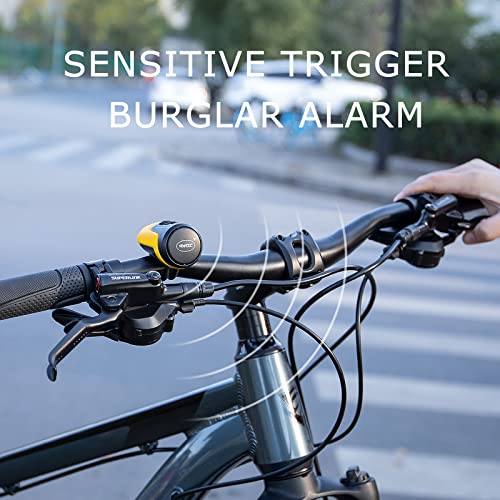 Waterproof Electric Bike Horn with Alarm – 125db
