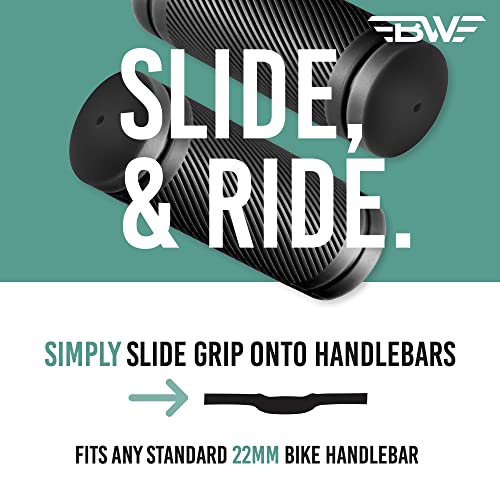 BW USA 90mm Short Twist Grips – Black