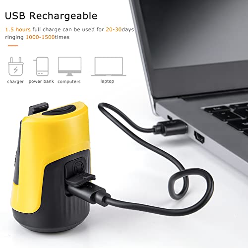 Waterproof Electric Bike Horn with Alarm – 125db