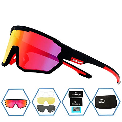 Polarized Cycling Sunglasses by GIEADUN