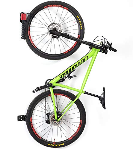 Swivel Bike Wall Hanger for Storage - Vertical Mount