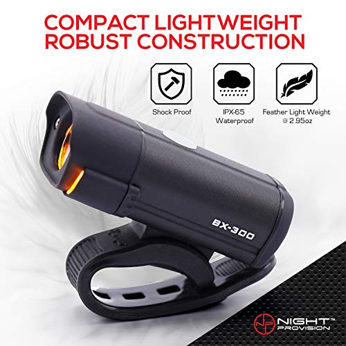 Powerful Rechargeable Bike Light Set for Night Riding