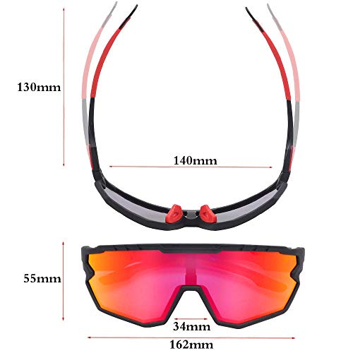 Polarized Cycling Sunglasses by GIEADUN