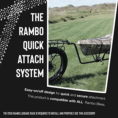 Rambo Heavy-Duty Kayak Cart & Trailer