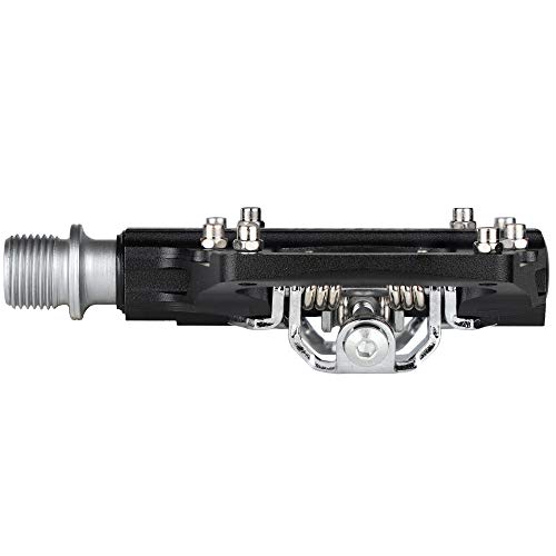 Venzo Dual Platform Clipless Pedals for Biking