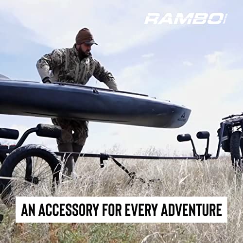 Rambo Heavy-Duty Kayak Cart & Trailer