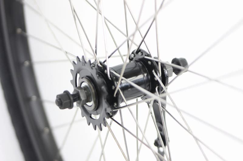 26 inch Black Coaster Brake Wheel Set Beach Cruiser Bike Bicycle with Tires and Tubes