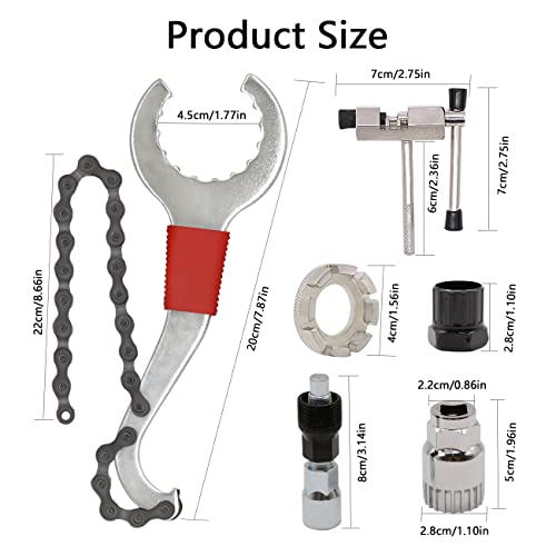Professional 6-Piece Bike Repair Tool Kit