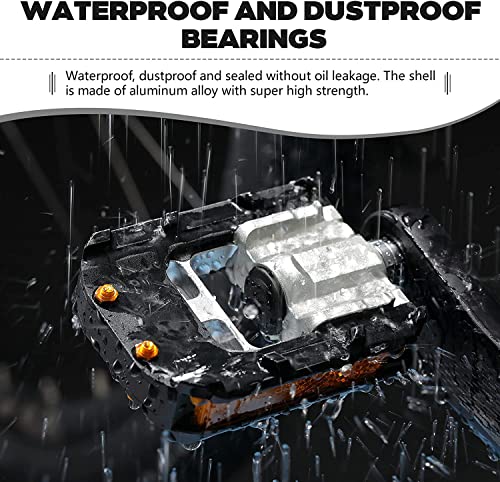 Reflective Mountain Bike Pedals - Lightweight & Non-Slip