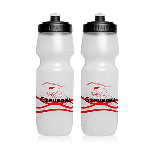 2 Pack BPA-Free Bike Water Bottles