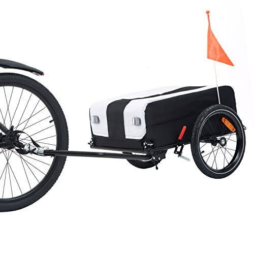 Cargo Bike Trailer with Water Resistant Cover
