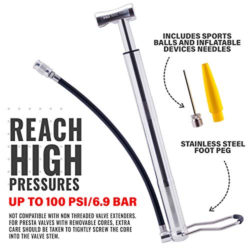 High-Pressure Bike Pump for All Terrains