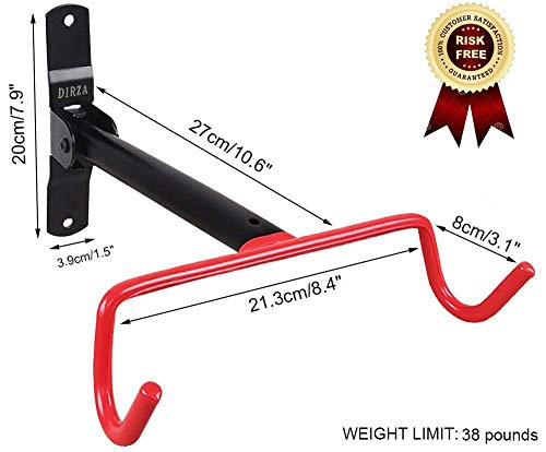 Foldable Bike Wall Mount 2 Pack