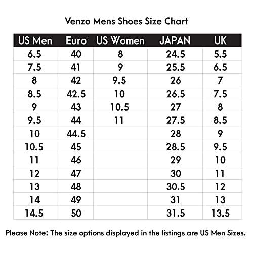 Venzo Men's Mountain Bike Bicycle Cycling Shoes with Multi-Function Clip-Less Pedal & Cleat - Compatible with Shimano SPD & Crankbrother Systems - Size 45