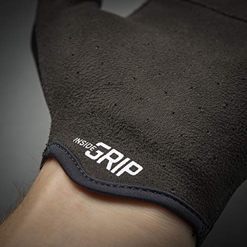 GripGrab Aerolite InsideGrip Professional Summer Cycling Gloves Unpadded Short Finger Anti-Slip Road-Bike TT Track