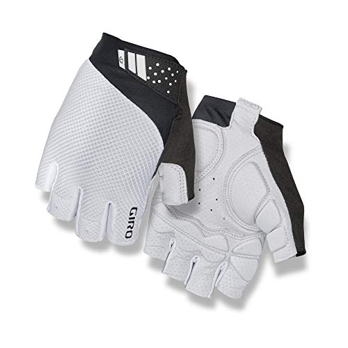 2022 Giro Monaco II Gel Road Gloves, White, XL