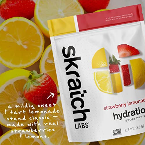 Skratch Labs Electrolytes Sport Powder Strawberry Lemonade