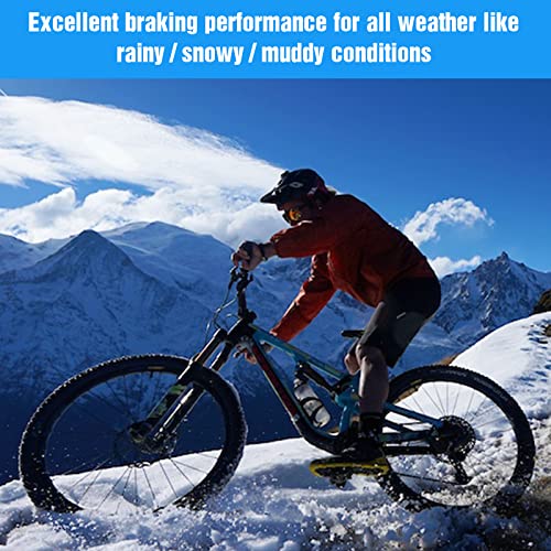 4 Pairs Bike Brake Pads,Bicycle Brake Pads with Installation Tools Competible with Trp Tektro Shimano Brake Pads MT200 M355 M446 M315 M365,MTB Bike Disc Brake Pads Competible with Ebike Brake Pads