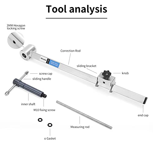 Stainless Steel Derailleur Hanger Alignment Gauge Tool