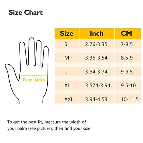 AKASO Cycling Gloves Half Finger Bicycle Gloves Shock-Absorbing Anti-Slip Breathable MTB DH Road Biking Gloves for Men/Women