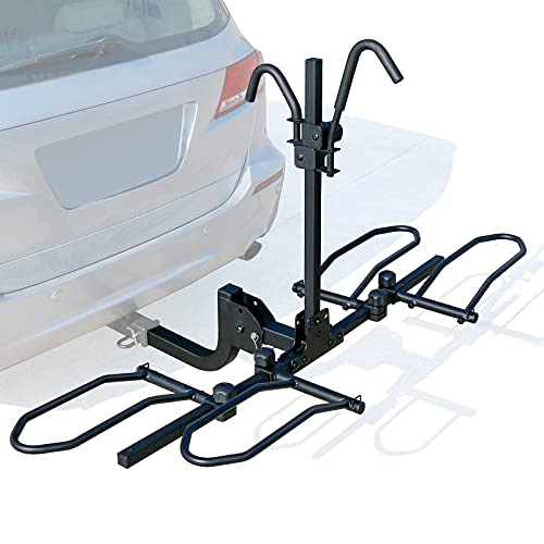 2-Bike Platform Hitch Mount Rack - Foldable