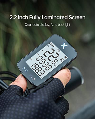 Gen2 Bluetooth Waterproof Bike Computer with LCD Screen