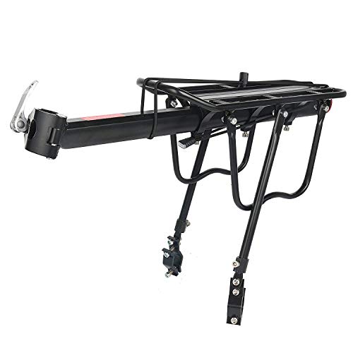Adjustable Bike Rear Rack - 110 lbs Capacity