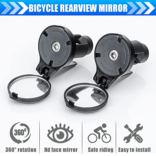 Adjustable Rearview Mirror for Road and Mountain Bikes